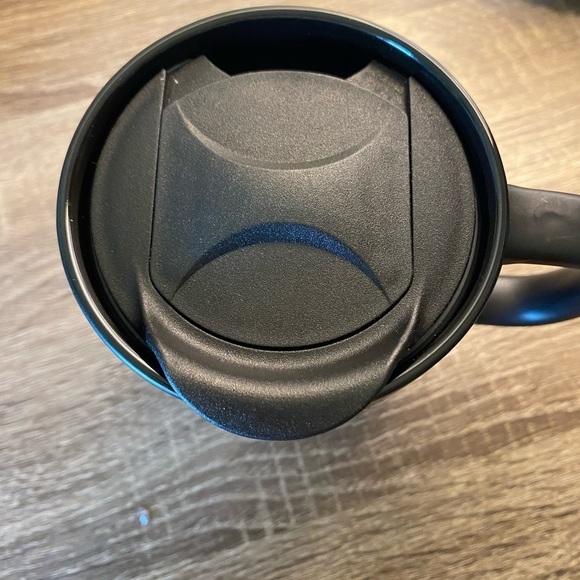 “life’s a Journey” Cork Bottom Coffee Mug Spill Resistant Lid - Picture 2 of 6